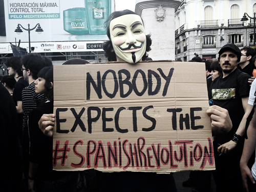 Nobody expects the Spanish Revolution!